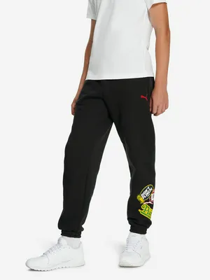 Брюки для мальчиков PUMA Basketball Hooperhotline, черный, арт. 688981P0P-01