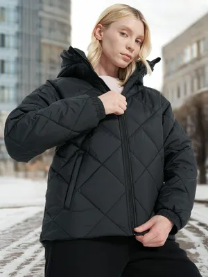 Куртка утепленная женская Kappa, черный, арт. 20469