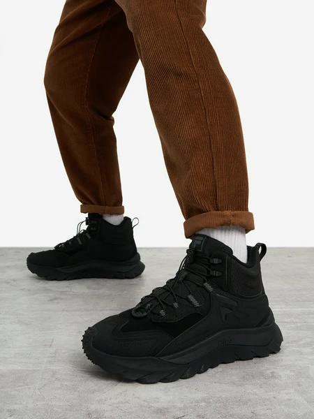 Кроссовки утепленные мужские FILA Bounder, черный, арт. 20483