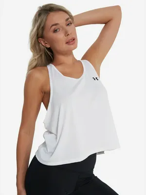 Майка Under Armour Tech Swing Tank, белый, арт. 1389854
