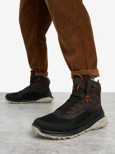 Ботинки утепленные мужские Ecco Ult-Trn, коричневый, арт. 20495
