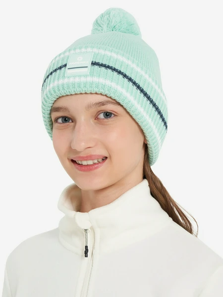 Шапка для девочек Nordway, зеленый, арт. 20505