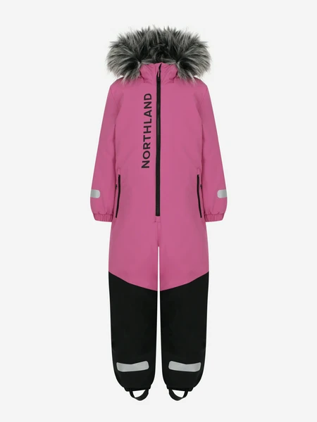 Комбинезон для девочек Northland, розовый, арт. 20521