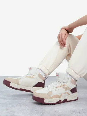 Кеды утепленные женские 361° Warm Sports Life, бежевый, арт. T582516620AW361-1W