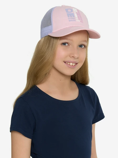 Бейсболка Demix, розовый, арт. 134181dmx-kl