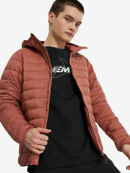 Пуховик мужской Demix, оранжевый, арт. 133327dmx-53