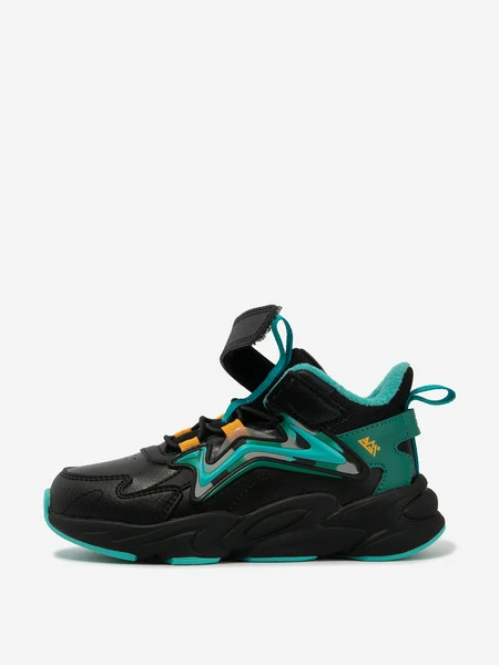 Кроссовки утепленные для мальчиков, черный, арт. 20568