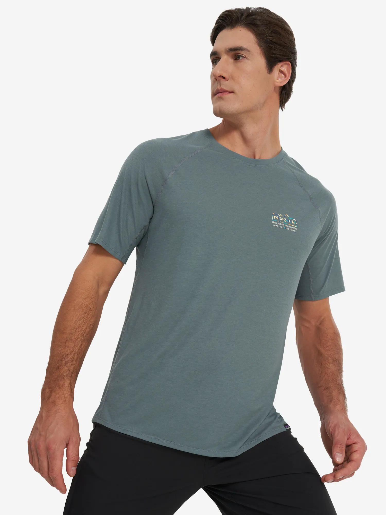 Футболка Patagonia Cool Trail, зеленый, арт. 23720p3a-ufzn