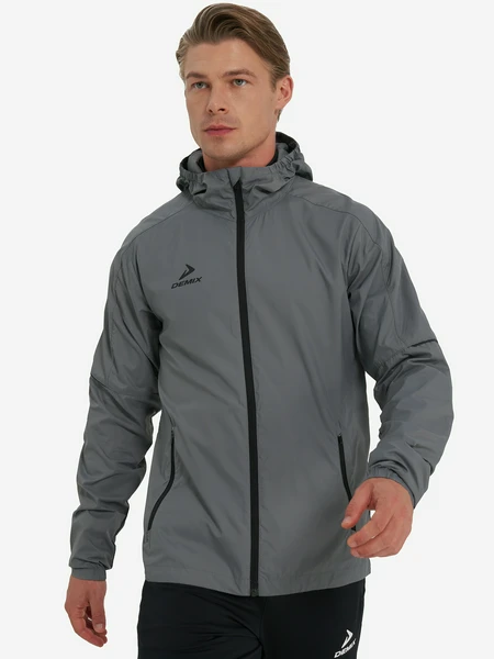 Ветровка мужская Demix, серый, арт. 129718dmx-92
