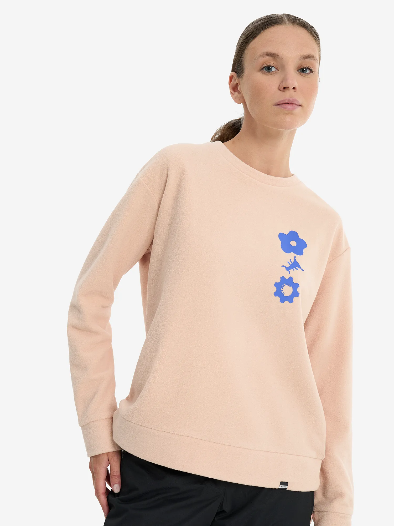 Свитшот женский, бежевый, арт. 131667trt-t1