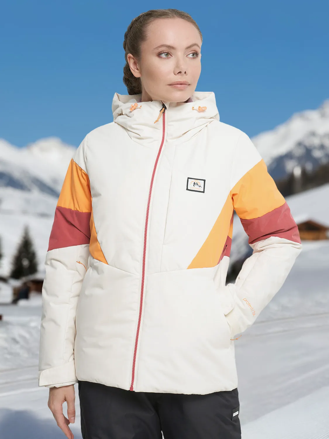 Куртка утепленная женская Protest, бежевый, арт. 124675pr0-ce