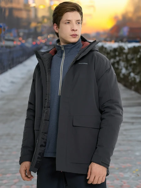 Куртка утепленная Craghoppers Lorton, серый, арт. cmp304c3d-d1i