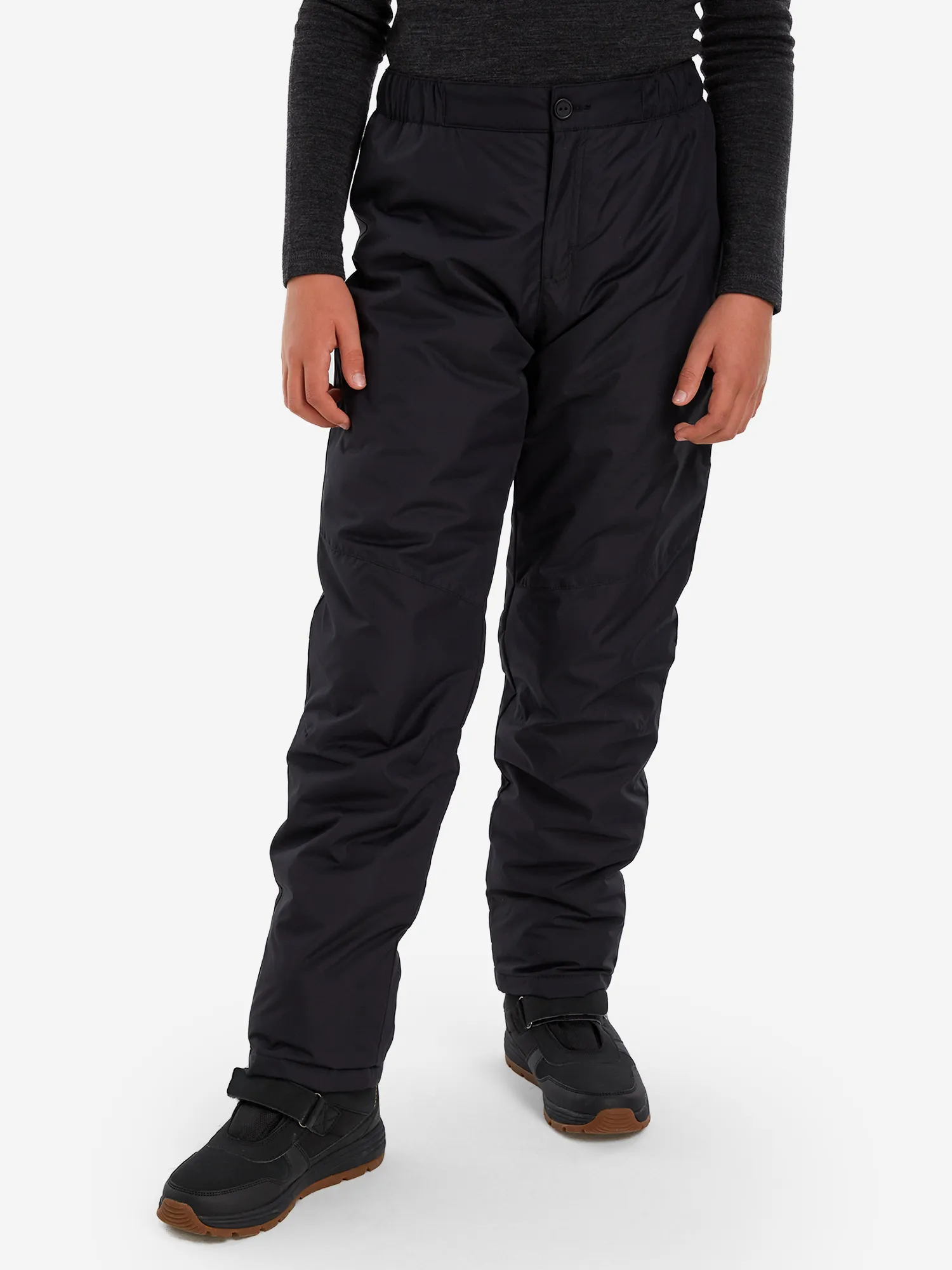 Брюки утепленные для мальчиков Outventure, черный, арт. 124487out-99