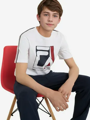 Футболка для мальчиков FILA, белый, арт. 137951FLA-00