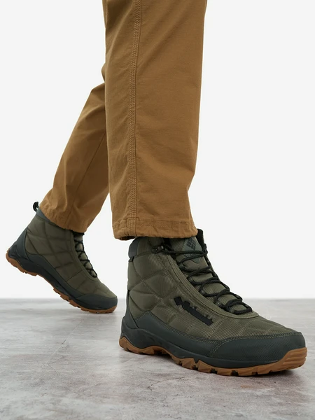 Ботинки утепленные мужские Columbia Firecamp Boot, зеленый, арт. 2099741clb-397
