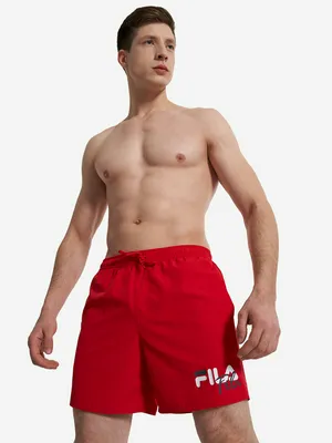 Шорты плавательные мужские FILA, красный, арт. 129606