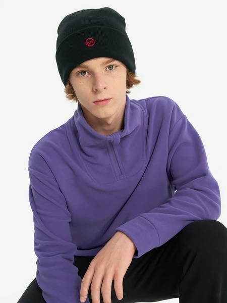 Шапка Glissade, черный, арт. 20798