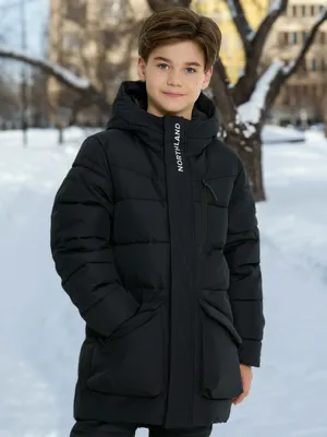 Пуховик для мальчиков Northland, черный, арт. 130844N16-99