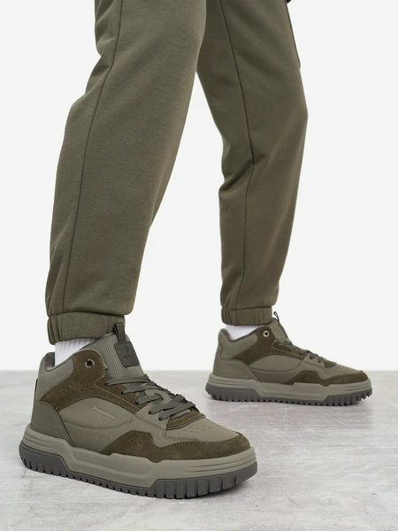 Кеды утепленные Demix Stitcher 3, коричневый, арт. 20829