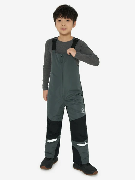 Полукомбинезон для мальчиков Northland, серый, арт. 20847