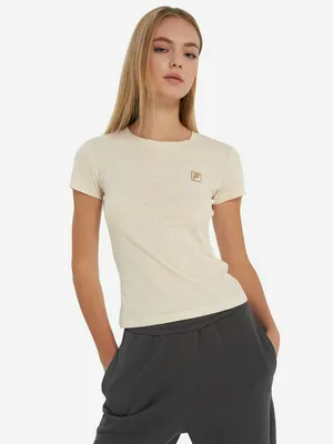 Футболка женская FILA, бежевый, арт. 141326FLA-T0