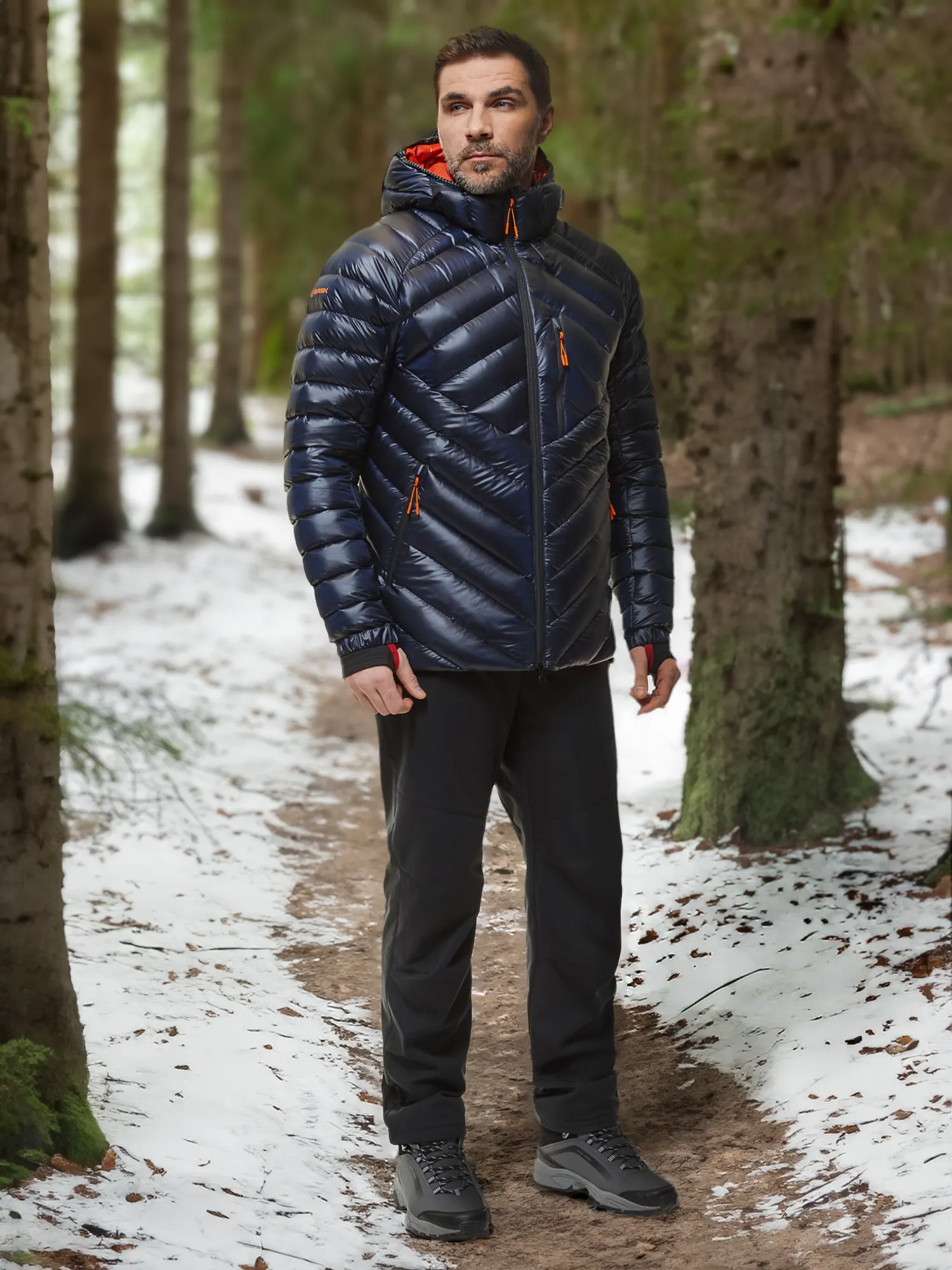 Пуховик Bask Chimgan, синий, арт. 19h48bsk-9309