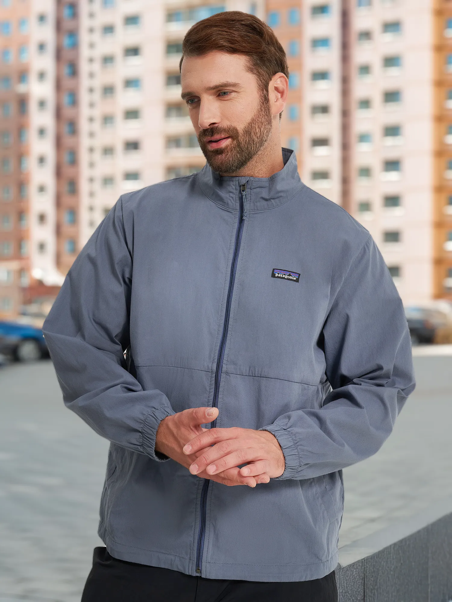 Легкая куртка мужская Patagonia Nomader, синий, арт. 26855p3a-utb