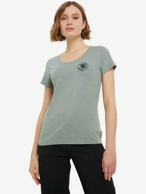 Футболка женская Fjallraven, зеленый, арт. 20891