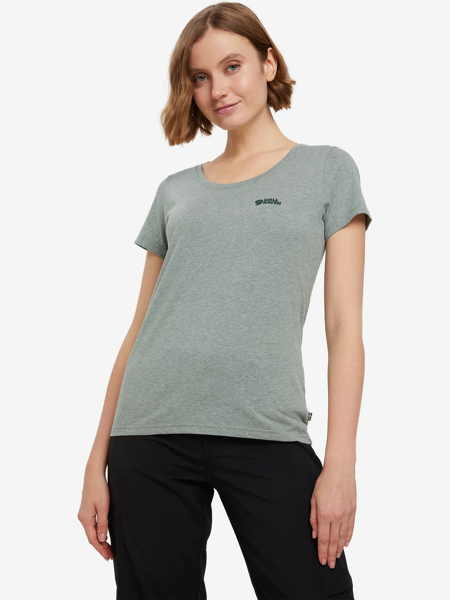 Футболка женская Fjallraven, зеленый, арт. f83509fjr-614-999