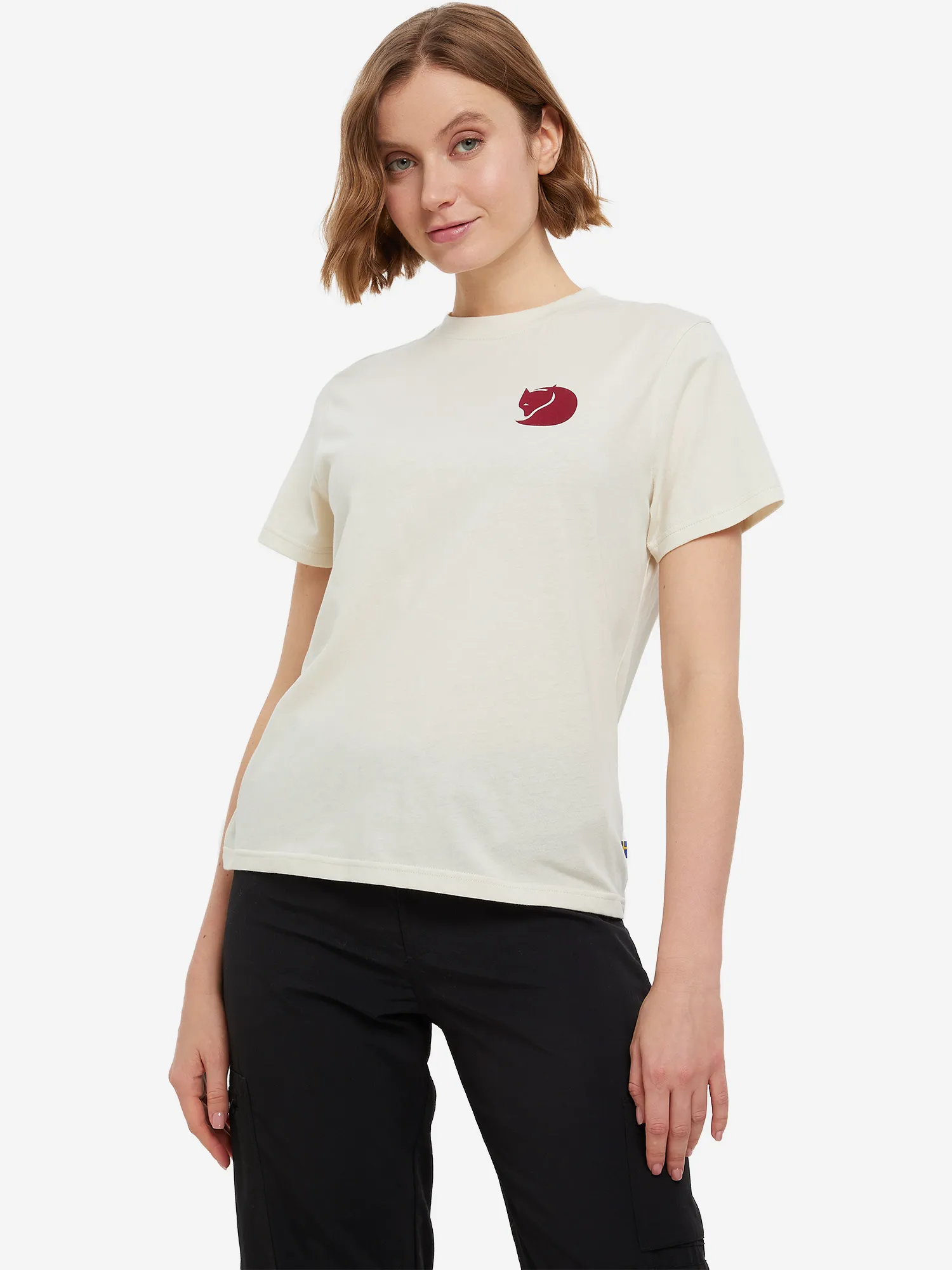 Футболка женская Fjallraven, бежевый, арт. f87153fjr-113