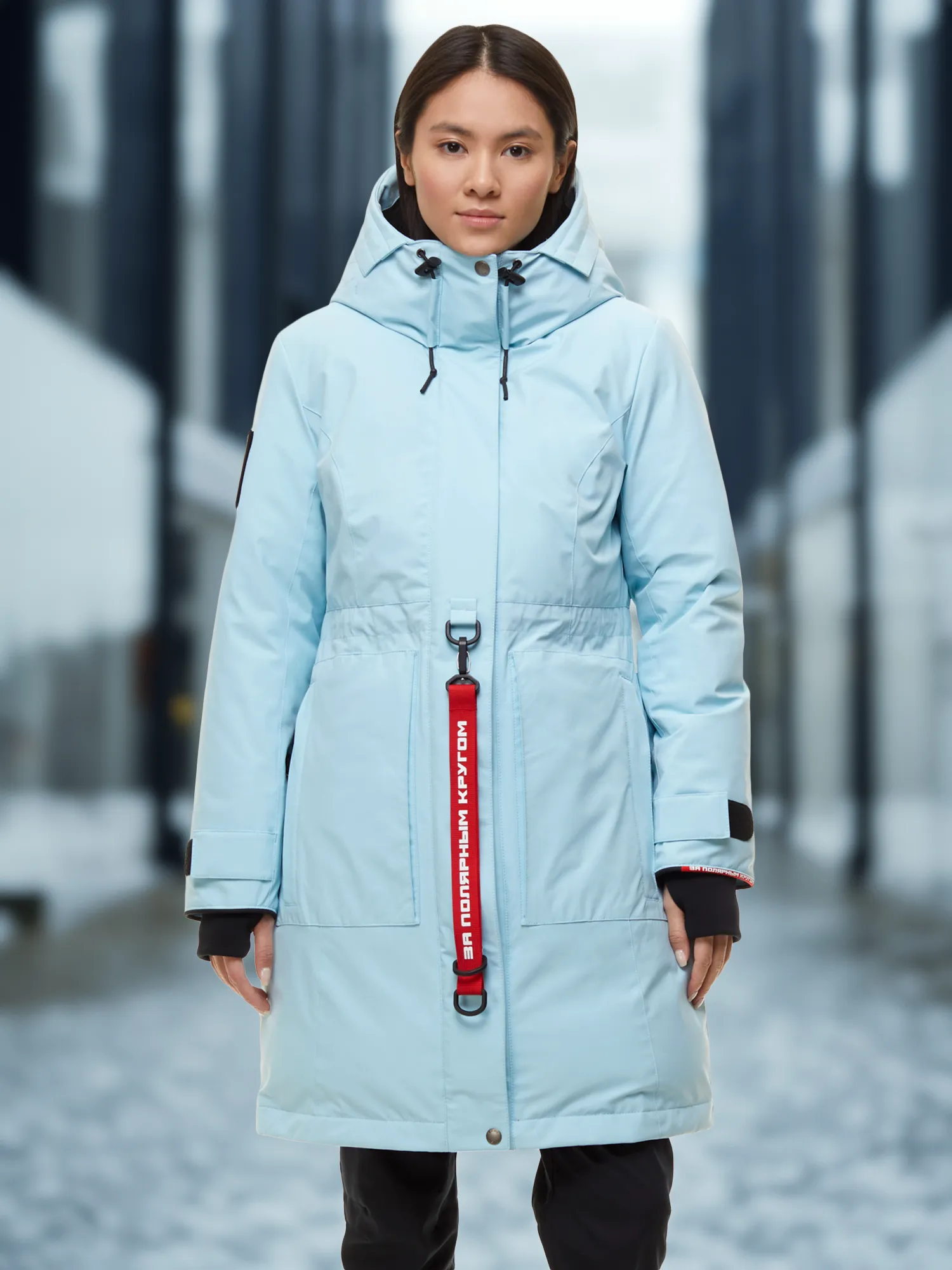 Пуховик Bask Kheta, голубой, арт. 19h29bsk-9a11