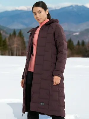 Пальто пуховое Mountain Hardwear Stretchdown, фиолетовый, арт. 2104761