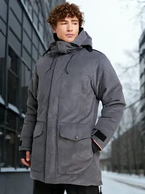 Парка мужская Bask Putorana V4, серый, арт. 21225BSK-9609