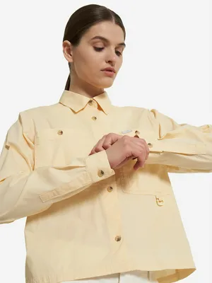 Рубашка женская Columbia Brea Falls Woven Ls, желтый, арт. 2118951CLB-758