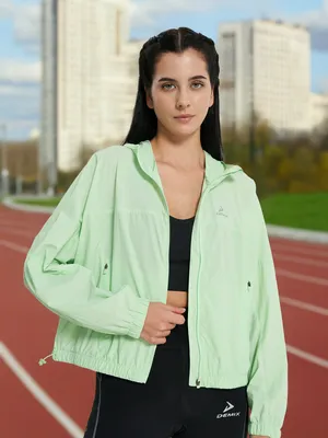 Ветровка женская оверсайз, зеленый, арт. 136620DMX-71