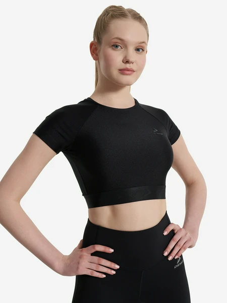 Футболка женская Demix, черный, арт. 136556dmx-99