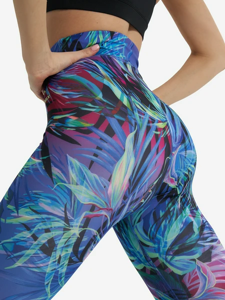 Легинсы женские Demix ActiveMove Gym Gfx, мультицвет, арт. 132976dmx-mx