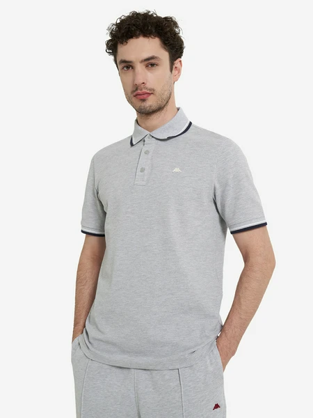Поло мужское Robe di Kappa, серый, арт. 21030