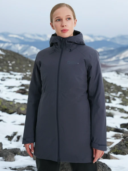 Куртка утепленная Jack Wolfskin Heidelstein, серый, арт. 1115681j01-1388