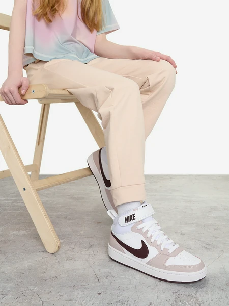 Кеды Nike Court Borough Mid 2, белый, арт. cd7782n06-118
