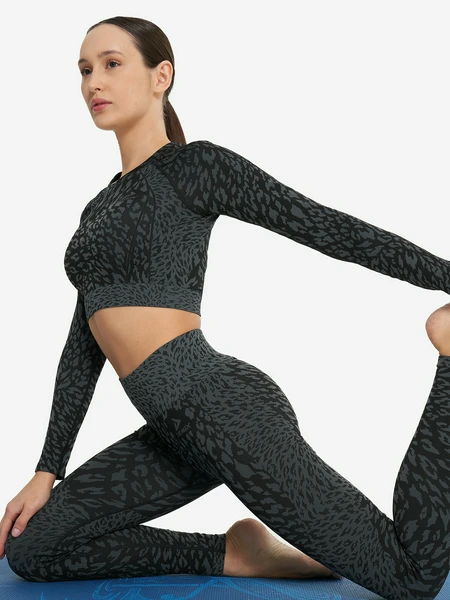 Лонгслив женский Demix, черный, арт. 133050dmx-ba