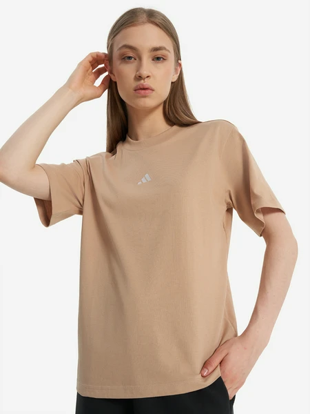 Футболка женская Adidas, коричневый, арт. 21056