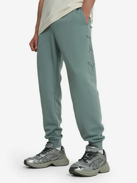 Брюки PUMA, зеленый, арт. 684666p0p-30