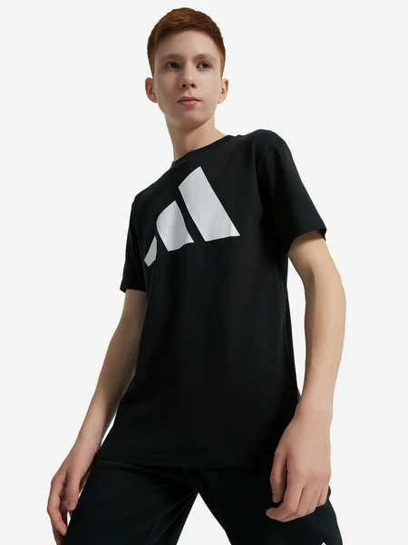 Футболка для мальчиков Adidas, черный, арт. jc9660a01-.