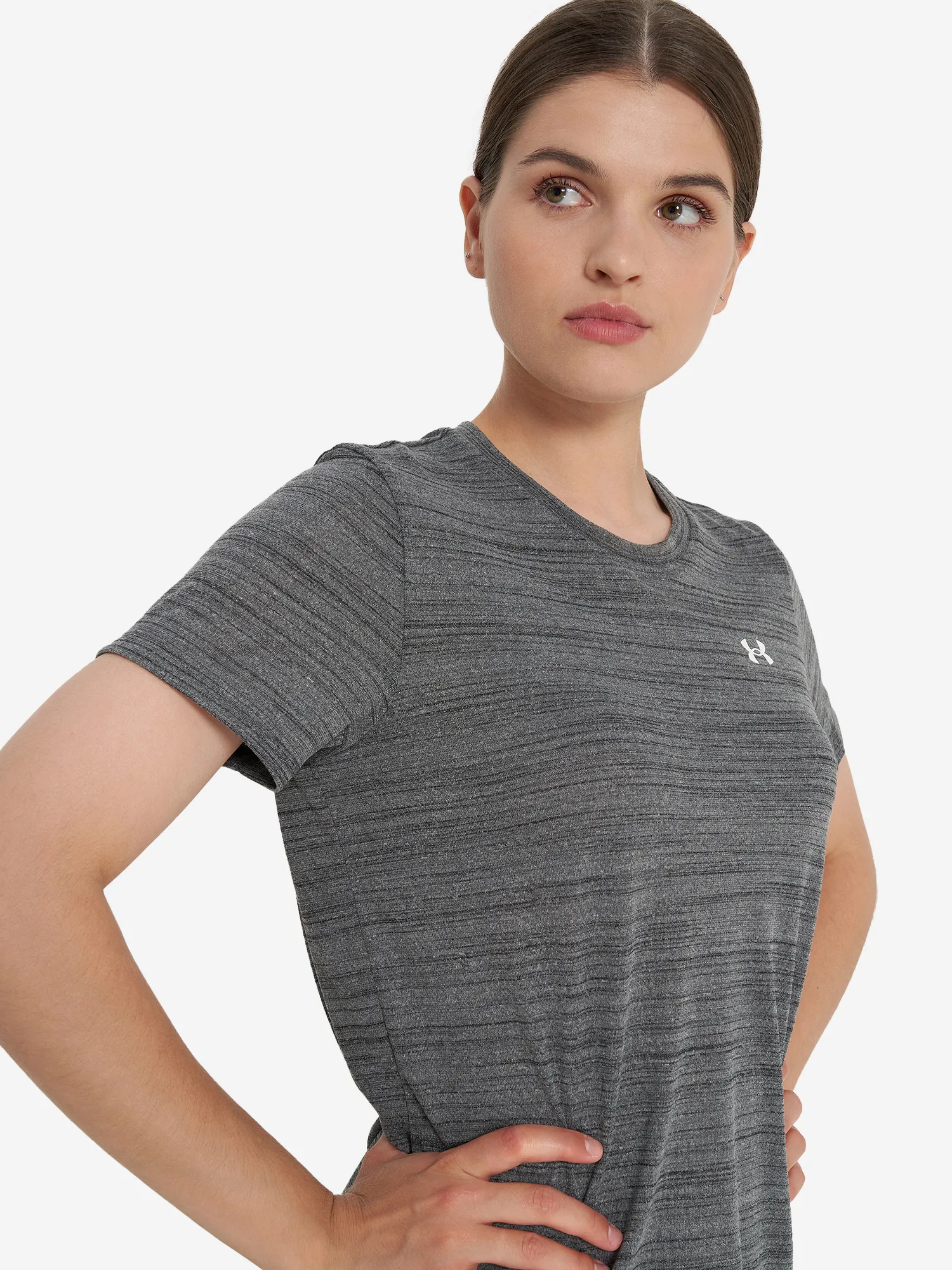 Футболка Under Armour Tech Tiger, черный, арт. 1384222u0f-001