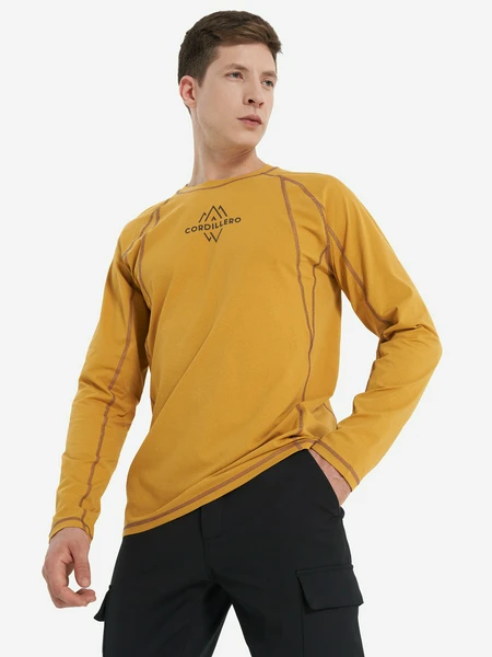 Лонгслив Cordillero, желтый, арт. 21096
