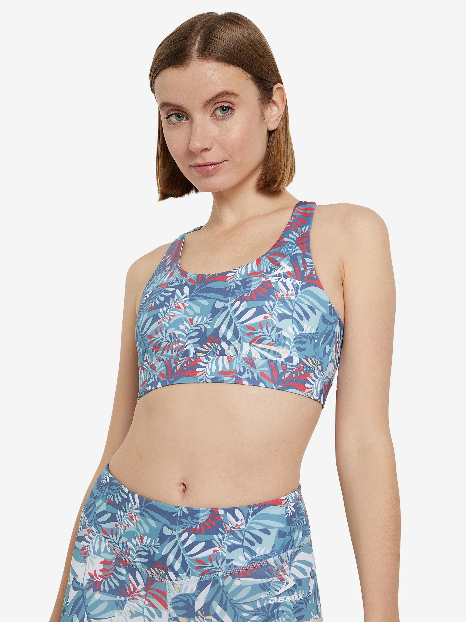 Топ бра спортивный Demix ActiveMove Gfx, мультицвет, арт. 125748dmx-mx