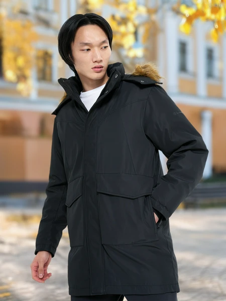 Куртка утепленная мужская Champion, черный, арт. cha243m523c0k-kk001