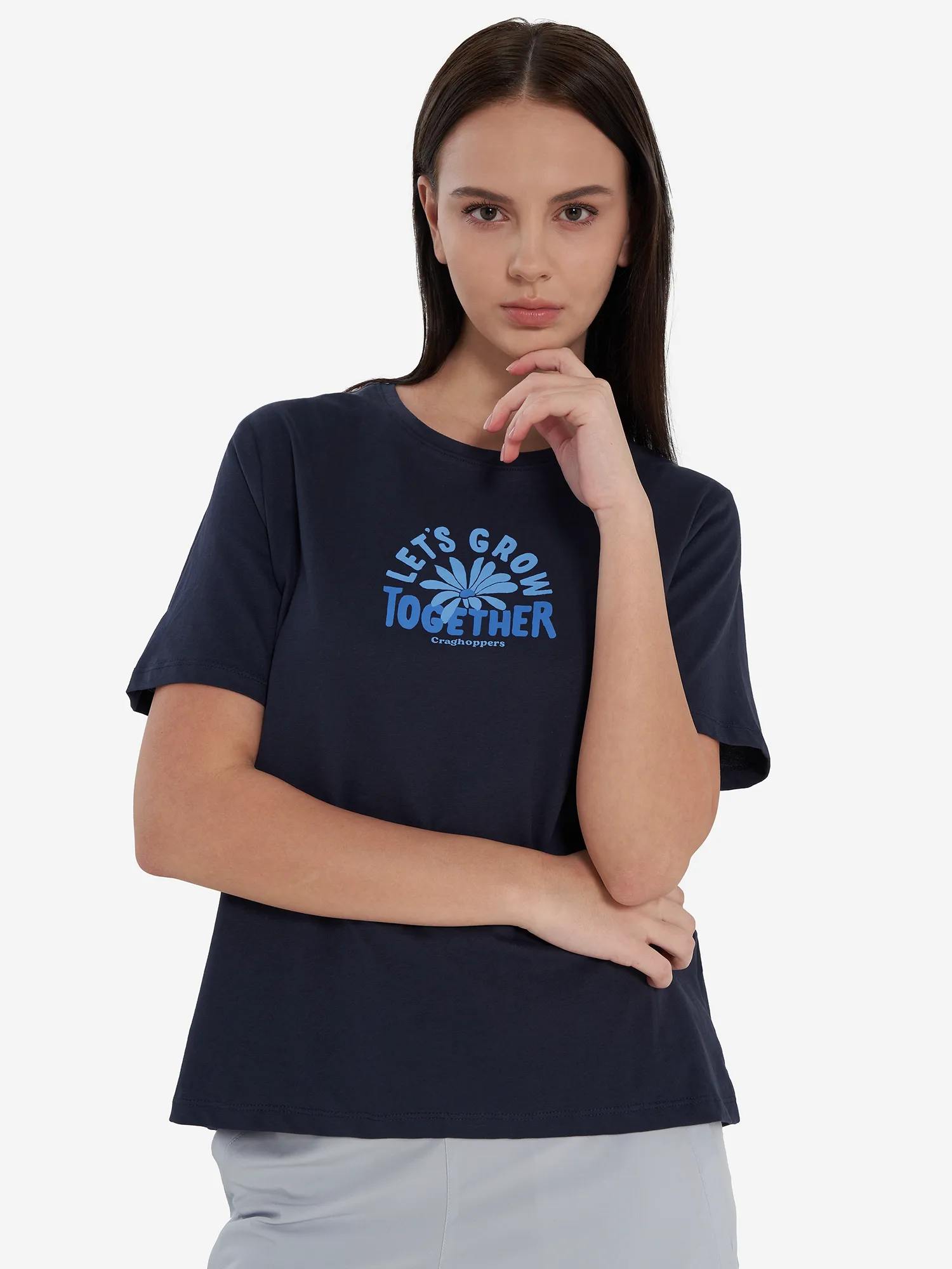 Футболка CRAGHOPPERS Malibo, синий, арт. cwt1343c3d-l64