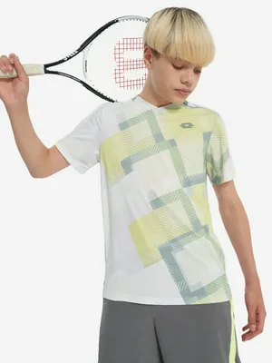 Футболка для мальчиков Lotto Tech, серый, арт. 222120L0W-V48